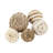 Matthias 2 Piece Decorative Sola Ball Bag Set