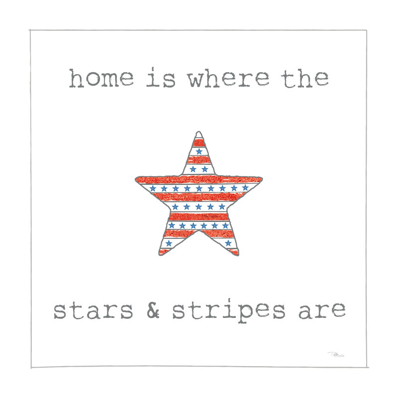USA Cuties IV On White 1 Piece Wrapped Canvas Wall Art, 122cm H x 122cm W x 3.8cm D