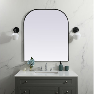 Sabine Metal Wide Arch Wall Mirror