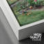 «Cottage Rose Garden by the Lake», impression de chambre à coucher florale, impression sur toile encadrée sur toile.-1486784464-1486784473