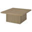 Ensemble de 3 tables basses Eldridge Latte