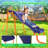 5 in 1 Multi function Outdoor Heavy Duty Kids Swing Set