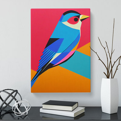 CAN-V0523-251X Bird Pop - Wrapped Canvas Print