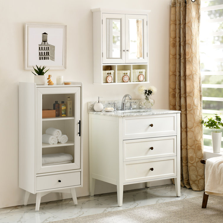 Kalessa Wall Bathroom Storage Furniture Set