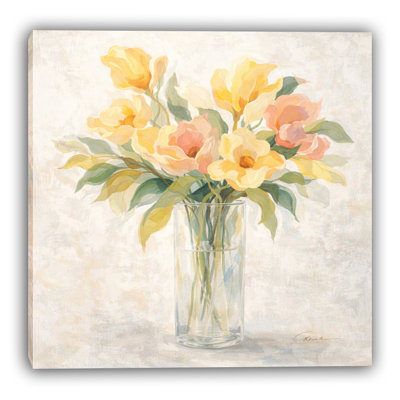 Soft Field Wrapped Canvas Wall Art