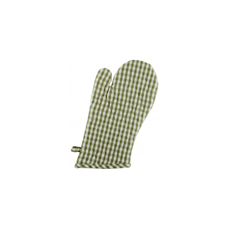 Gant de cuisine August Grove Jarratt Check, Vert