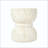 Waisted MGO Side Table with Travertine Finish-276701774