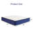 Modern Mattress With Gel Memory Foam Euro Top Cool Hybrid Individual Pocket Spring With Edge Support-220469861
