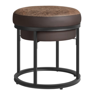 Pierview Faux Leather Ottoman