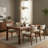 Ellis 81" Solid Wood Dining Table