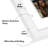 Quadeer Floating Collage Frame - Display Three Photos Together with a Floating Effect-97777472-97777473
