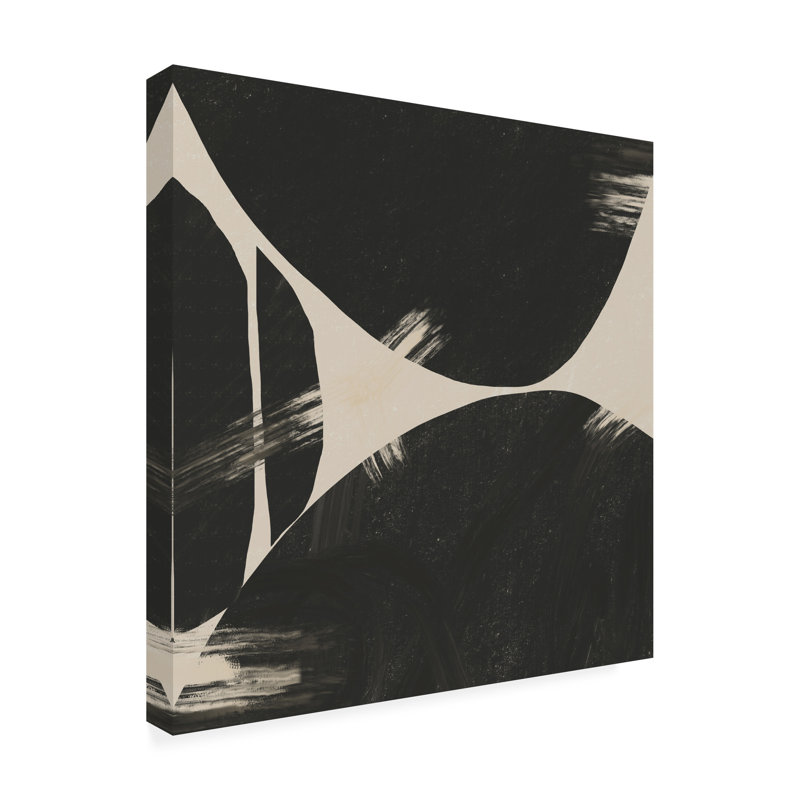 Art sur toile, petit dogue noir, H 14 po x l 14 po