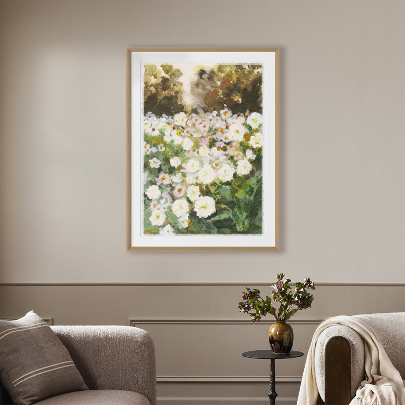 Interlude II Painting by Brittany Smith, White/Neutral, 18" H x 10.5" W