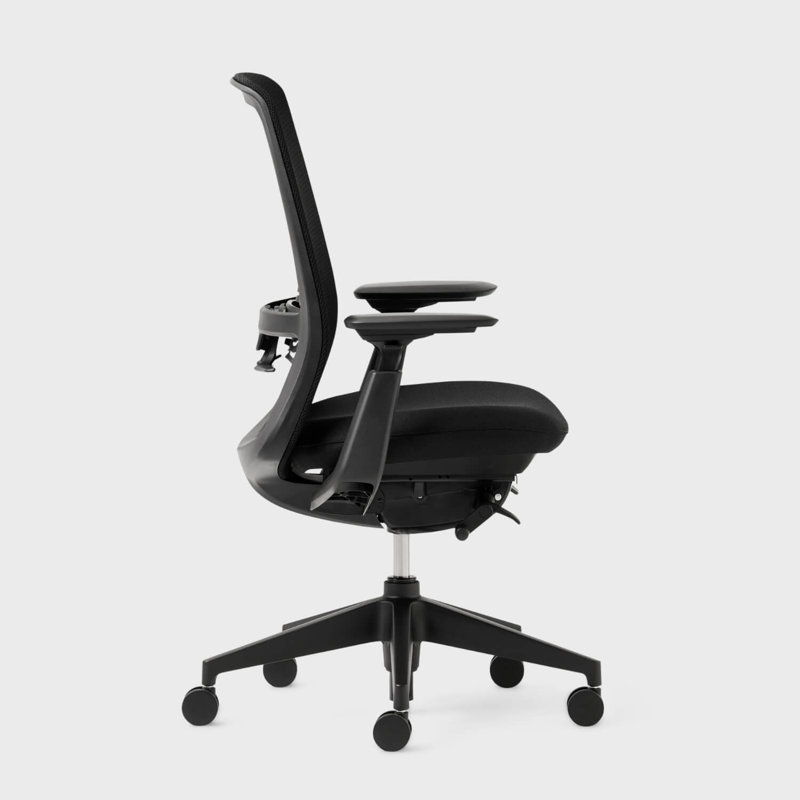 Haworth Soji Mesh Ergonomic Task Chair, Coal