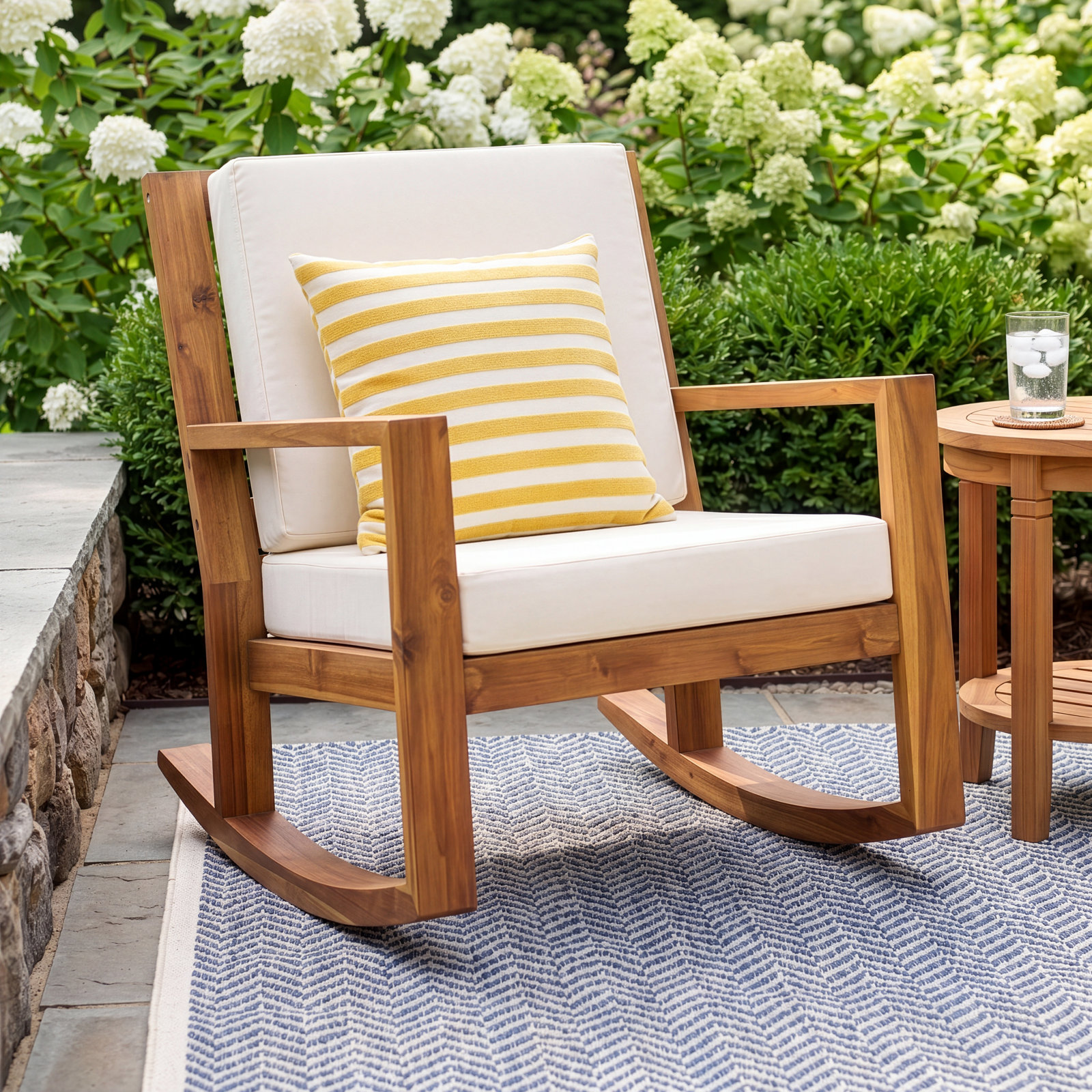Acacia Patio Rocking Chair