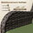 2-Person Polyethylene (PE) Wicker Outdoor Conversation Sets with 2  Chairs And 2 Ottomans-2034235021
