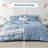 Bedsure Striped All Season Comforter Set-110221263-105529695