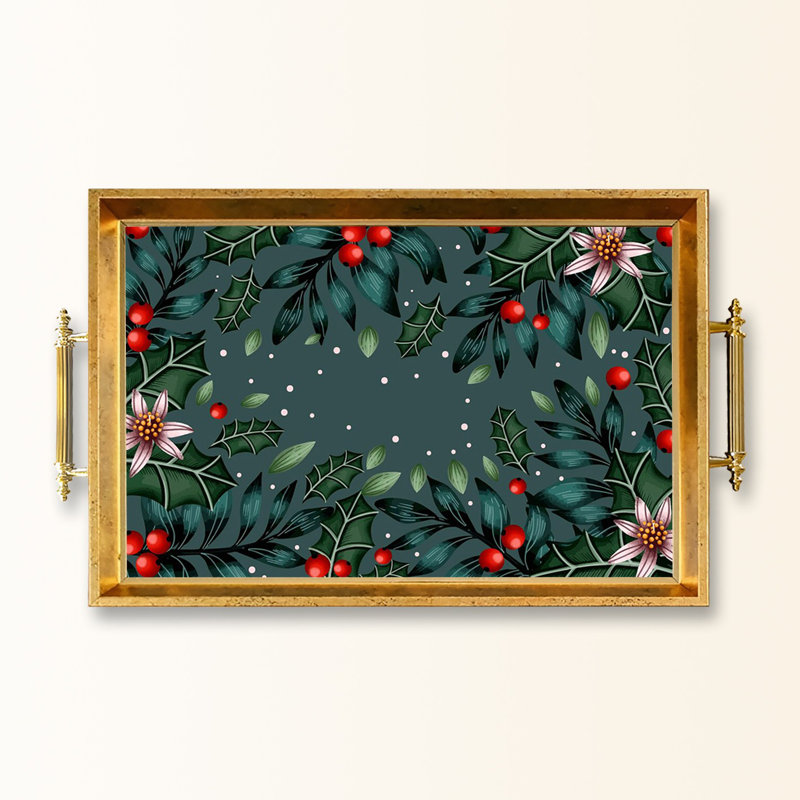 Élégant plateau en verre de 19,7 po x 11,4 po x 1,4 po | Fabrication 100% verre durable | Facile à nettoyer avec un chiffon humide | Idéal pour le service, la présentation décorative et l'organisation | Ajout élégant à la décoration intérieure