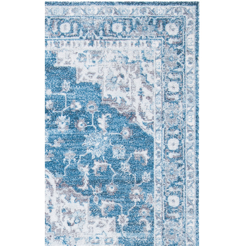 Hand Tufted Performance Oriental Rug, Runner 2'3" x 8'
