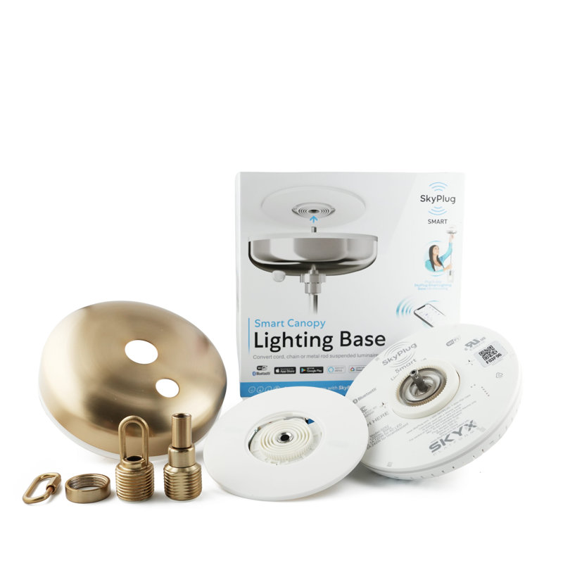 SkyPlug Smart Kit -  Easy Lighting Installation - Corvus, Champagne Bronze