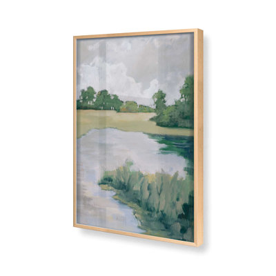 Peaceful Riverside View II Print