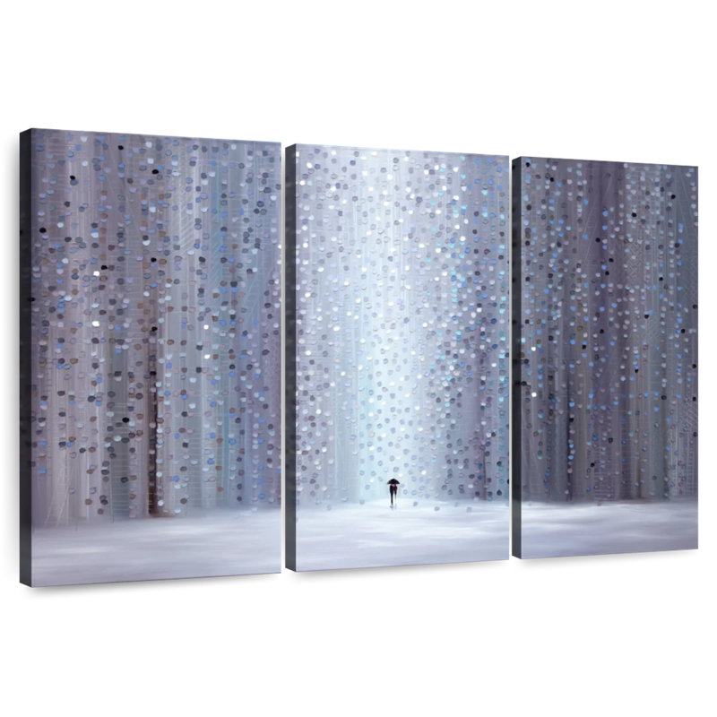 Avery Rainy Stroll II, 20" H x 33" W
