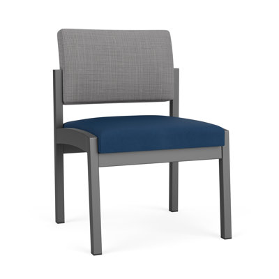 Chaise sans accoudoirs en acier Lenox
