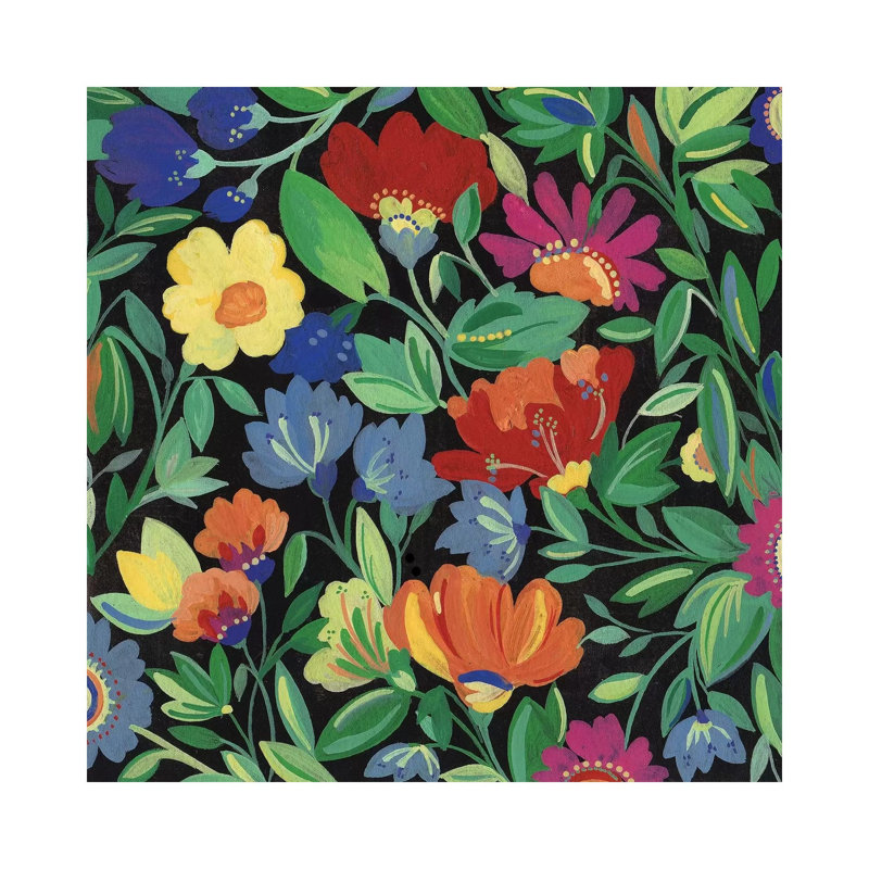 Jamaican Garden by Kim Parker - Wrapped Canvas Gallery-Wrapped Canvas Giclée, 45.72 cm H x 45.72 cm W