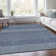Premium Machine Washable Prisco Navy Rug