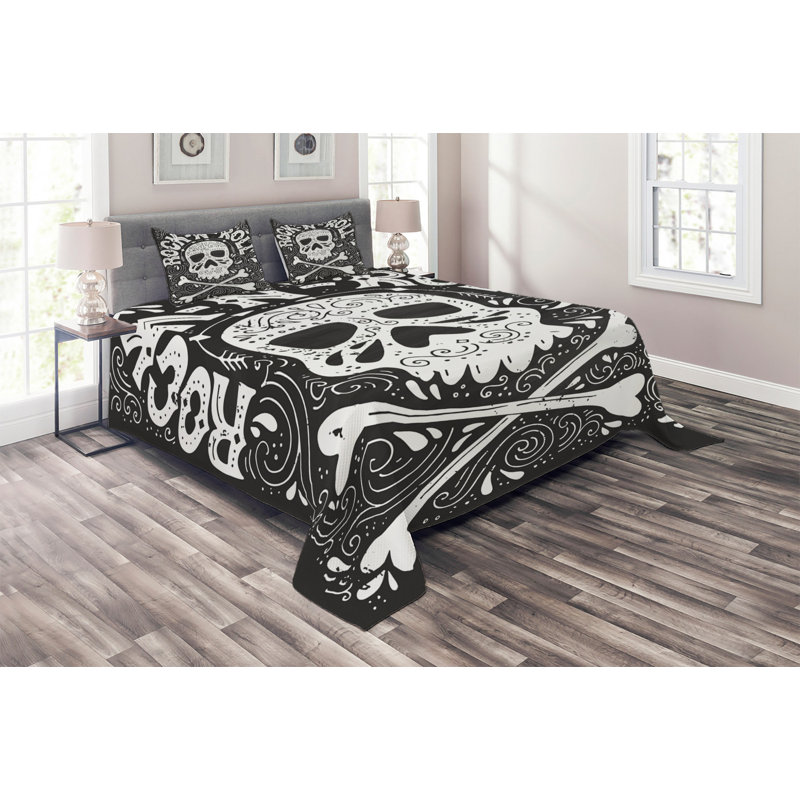 Coverlet, King Bedspread + 2 Shams