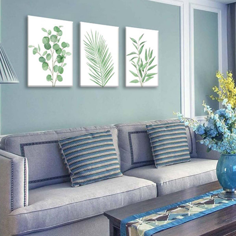 3 Piece Wrapped Canvas Print, 60 cm H x 40 cm W