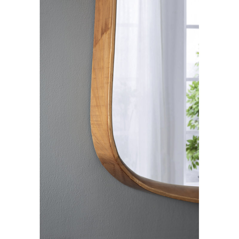 Modern 27"X37" Irrgeular Mirror, Wall Mirror