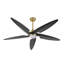 Chanille 5-Blade Solid Wood Ceiling Fan with LED Light and Remote Control-1492052470-1492052468-1492052466