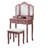 Devhan Make-up Vanity Table and Stool Set-1625191331