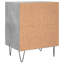 Barcenas 40cm W Iron Bedside Table-2131230066