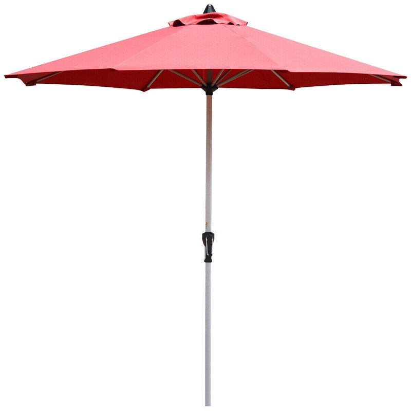 Parasol de marché 9 pi Patterson, Bourgogne
