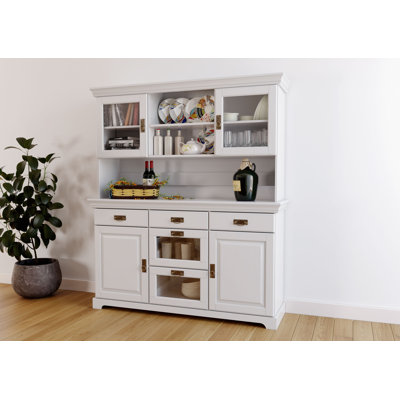 Harrietstown 145cm Solid Wood Sideboard