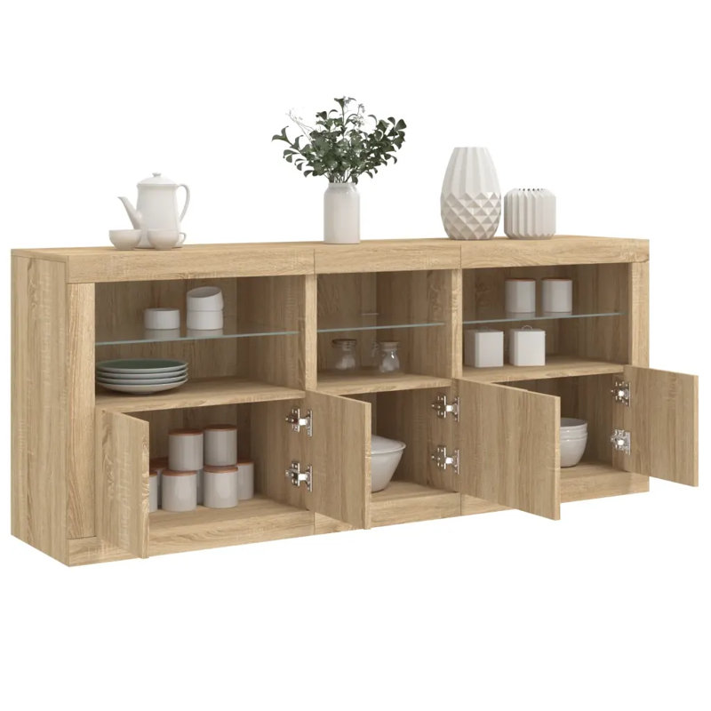 Azaleya 162cm Sideboard, Sonoma Oak