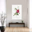 Sang rouge, Bengale, rose, rétro, rétro, fleur rétro, art mural-1240268587