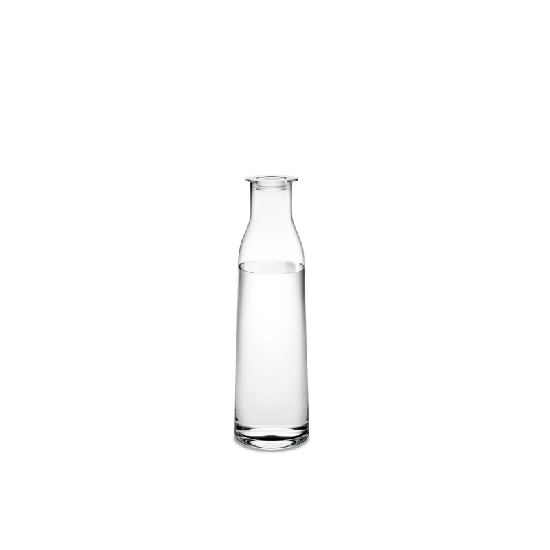 Minima Glass Pitcher, 12.6" H x 3.74" W x 3.74" D
