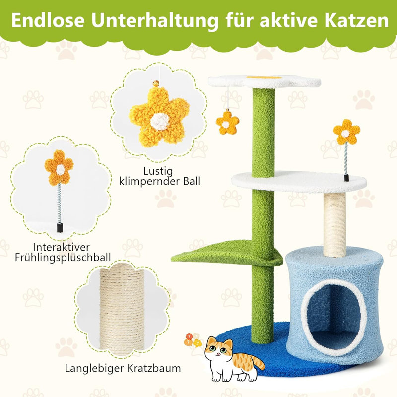 Thomaston 87cm H Cat Tree