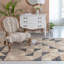 Solene Geometric Hand-Loomed Brown/Charcoal Area Rug-1724365003