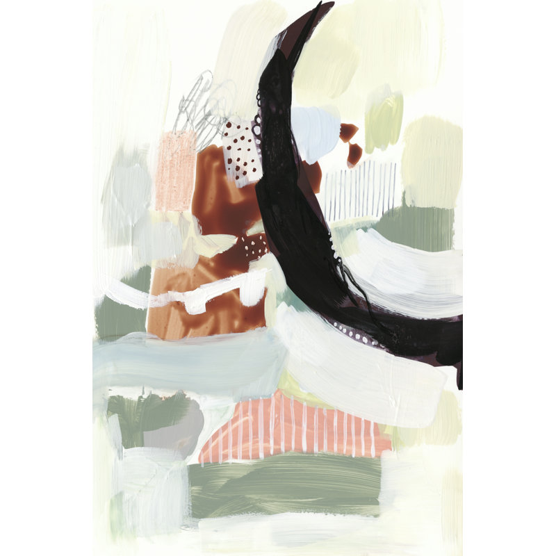 Synchronal VI - Wrapped Canvas Painting, 46cm H x 30cm W x 3.8cm D