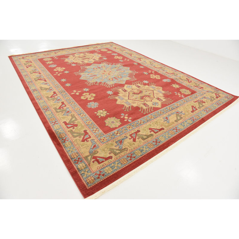 Eesi Geometric Indoor Rug, Rectangle 9' x 12'2"