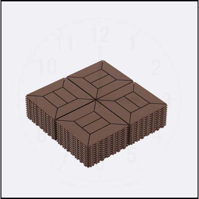 Versatile Interlocking Deck Tiles for Outdoor and Indoor Use, Enhancing Spaces Easily