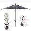 Parasol extérieur en polyester 104 po Natalie-29305871-50897894