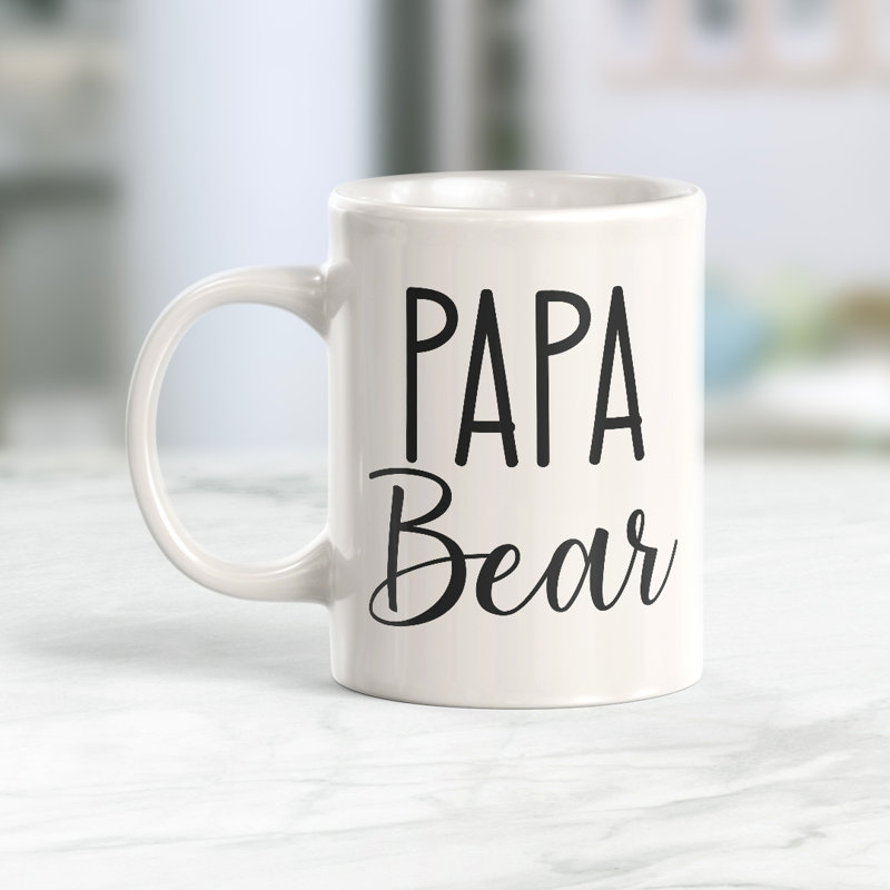 Tasse à café, 11 oz, Céramique, Papa Bear