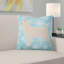 Coussin intérieur/extérieur en flocons d’hiver-32011235