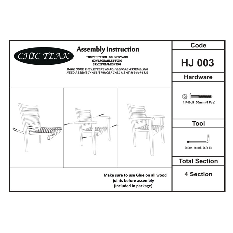 Cilla Outdoor Teak Dining Armchair