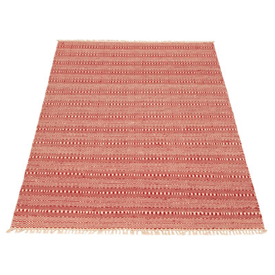 Nevada Red Kilim 4'11" x 7'10"